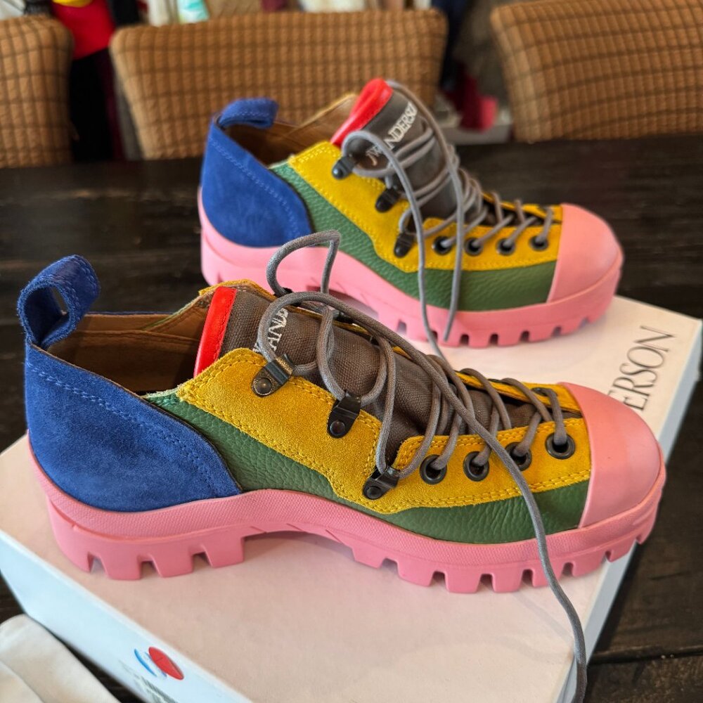JW Anderson Multicolor Hiking Sneakers - Picture 2 of 7